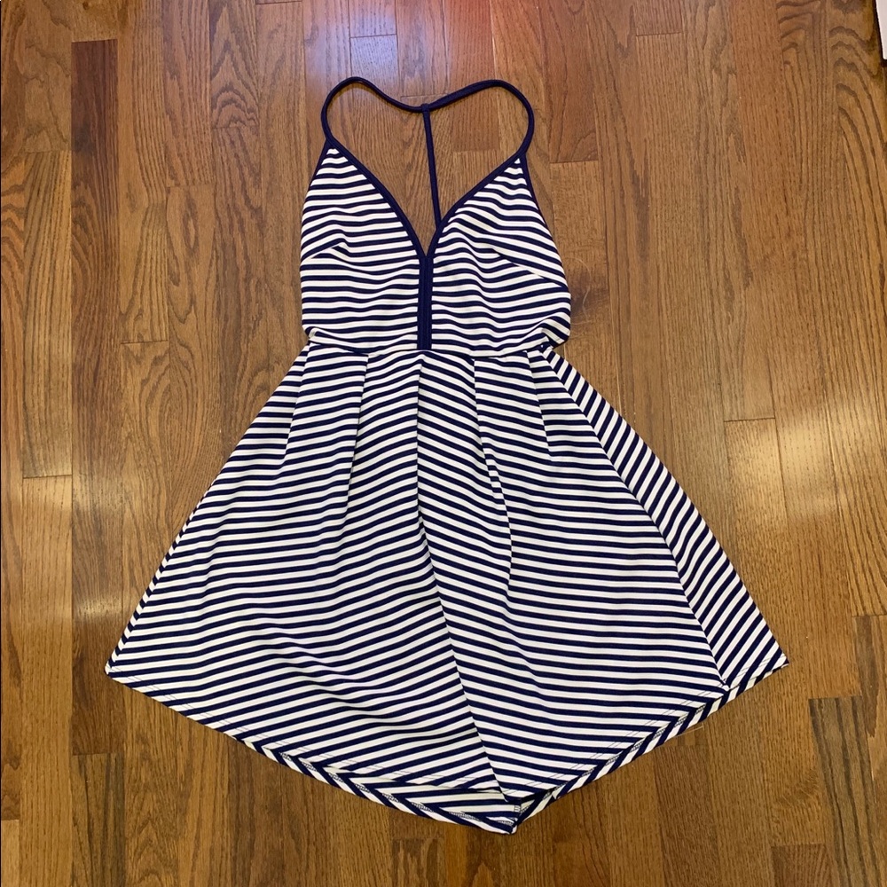 Stripped swing dress. Never worn.